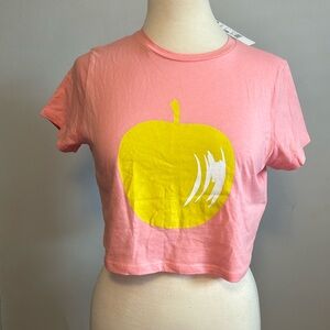 NWT Benetton Crop Tee